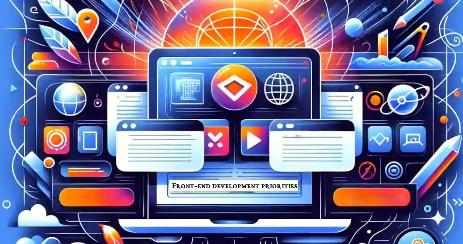 Front end development priorities (2) Front end development priorities